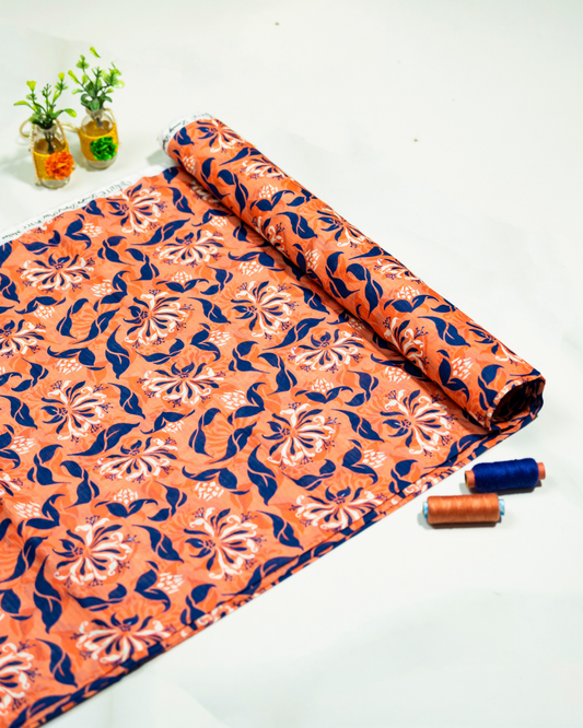 QL-DPDL-V1-13 Digitally Printed Dobby Lawn 2 Pcs