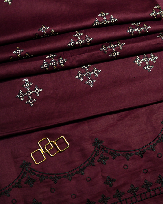 QL-EL-V2-11 Embroidered Lawn 2 PCs