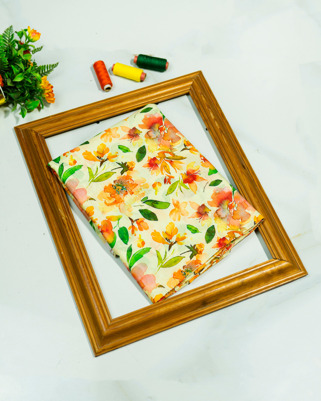QL-DPDL-V1-04 Digitally Printed Dobby Lawn 2 Pcs
