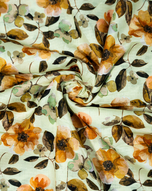 QL-DPDL-V2-13 Digitally Printed Dobby Lawn 2 Pcs