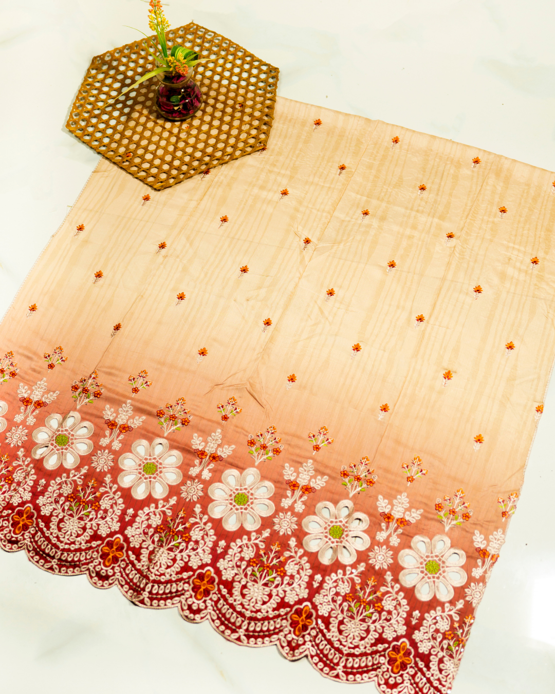 QL-EVU-V1-03 Embroidered Viscose 3Pcs