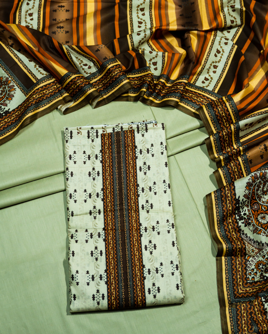 QL-DPL-V4-03 Digitally Printed Lawn 3 Pcs