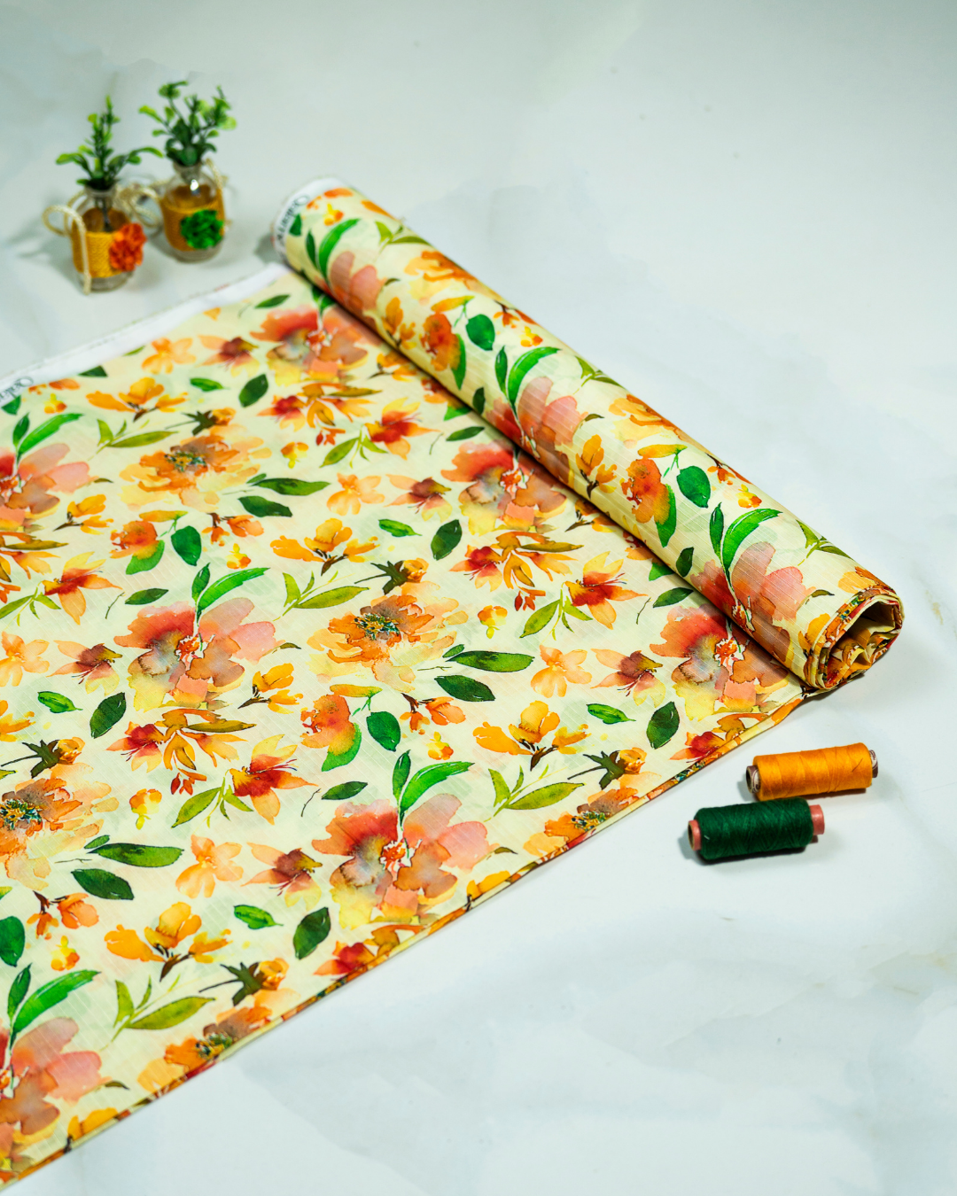 QL-DPDL-V1-04 Digitally Printed Dobby Lawn 2 Pcs