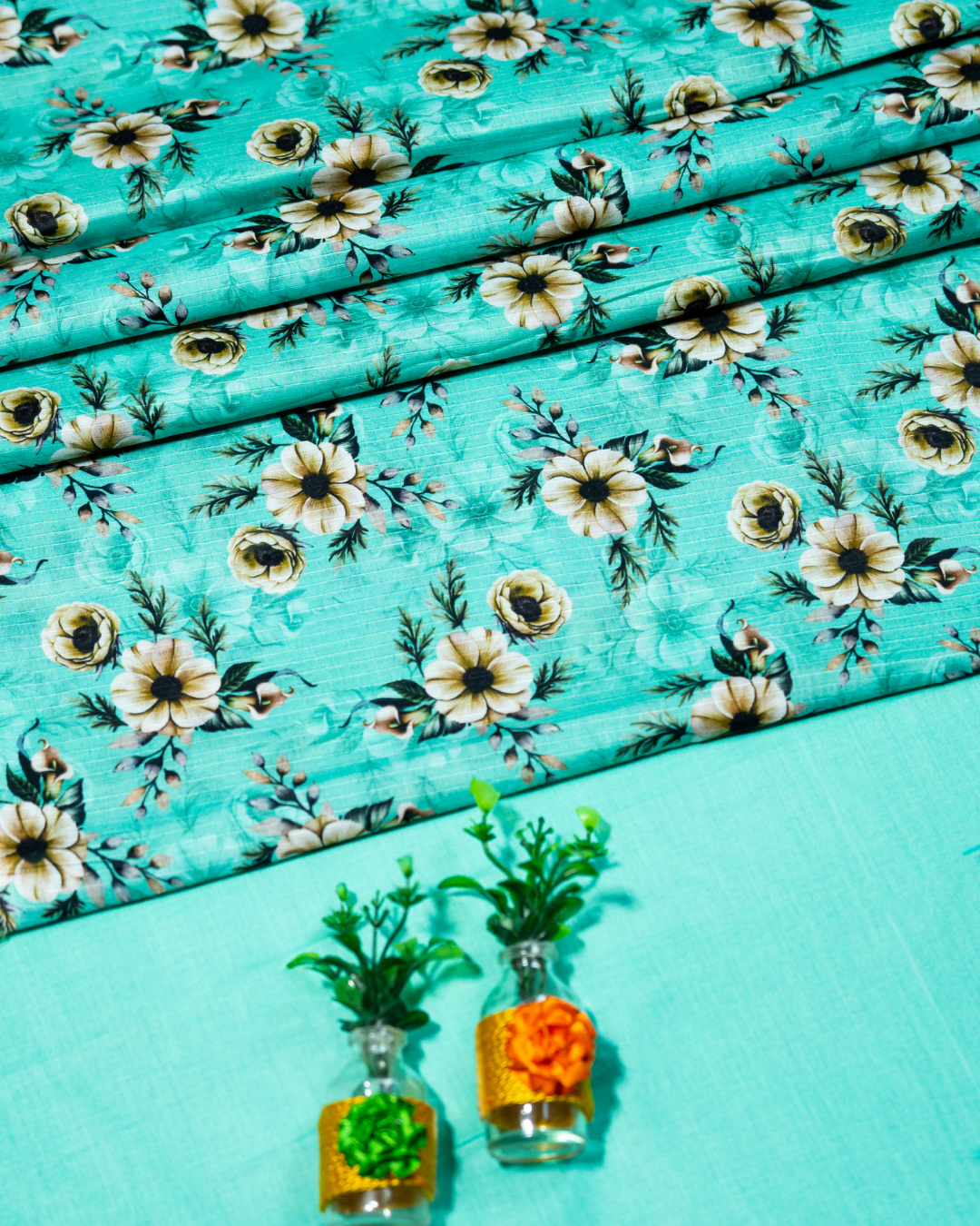 QL-DPDL-V2-06 Digitally Printed Dobby Lawn 2 Pcs