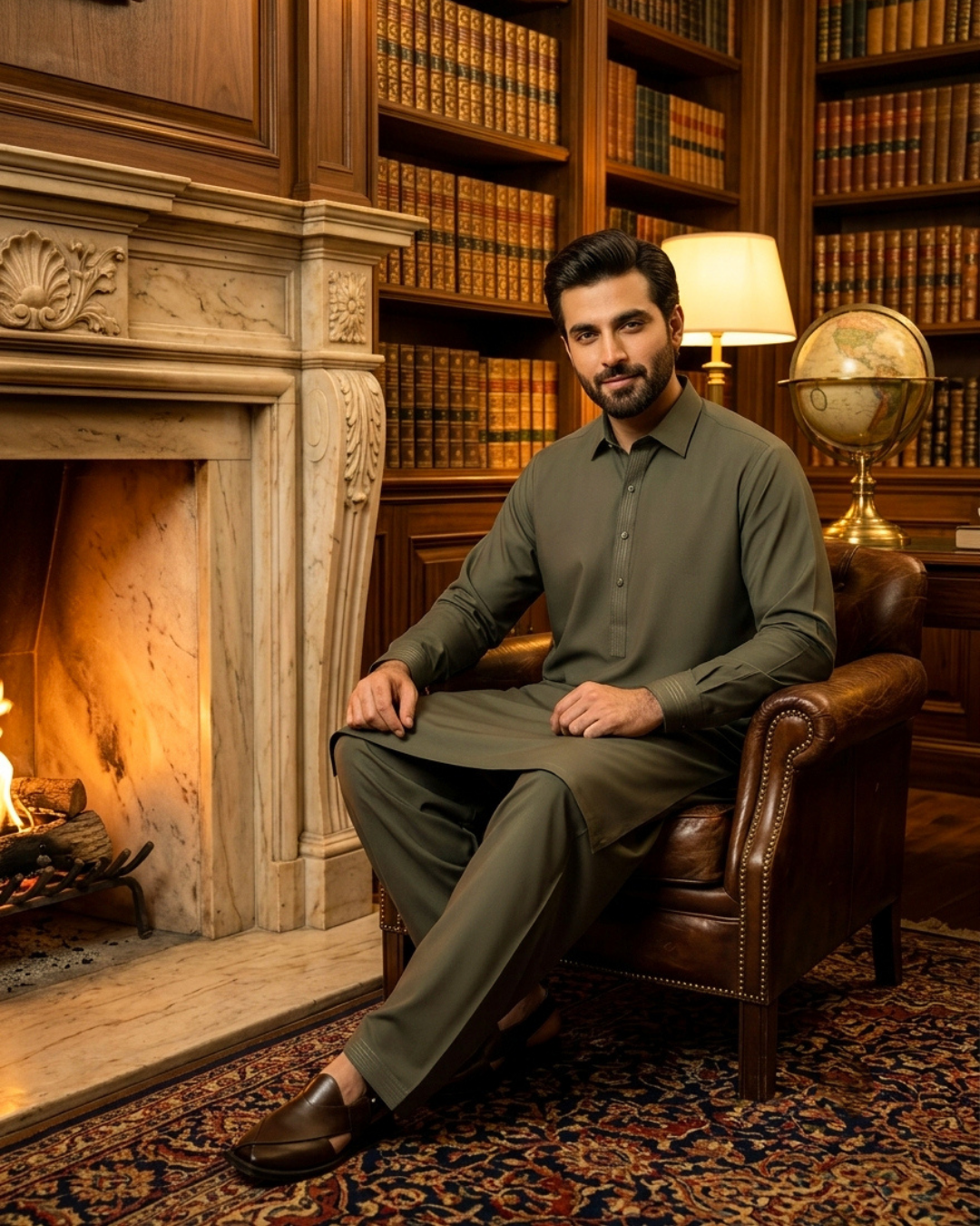 QL-WNWM-V1-05 Wash & Wear Shalwar Kameez