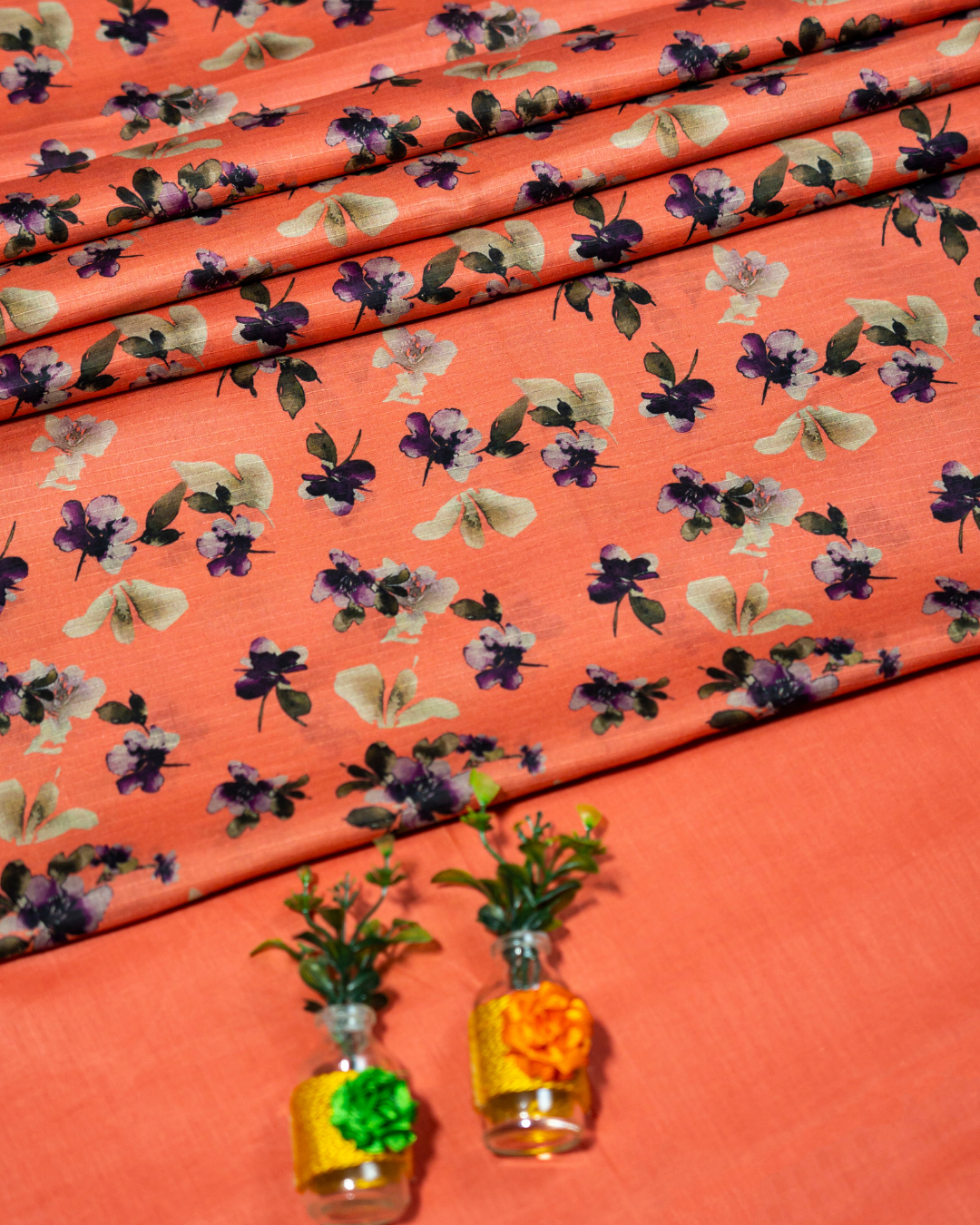 QL-DPDL-V2-09 Digitally Printed Dobby Lawn 2 Pcs