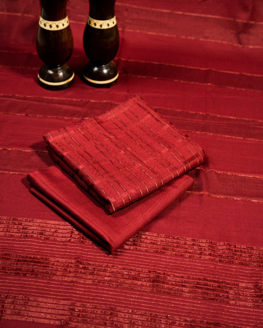 3 Piece - Self Dhanak Unstitched - QL-V1-06