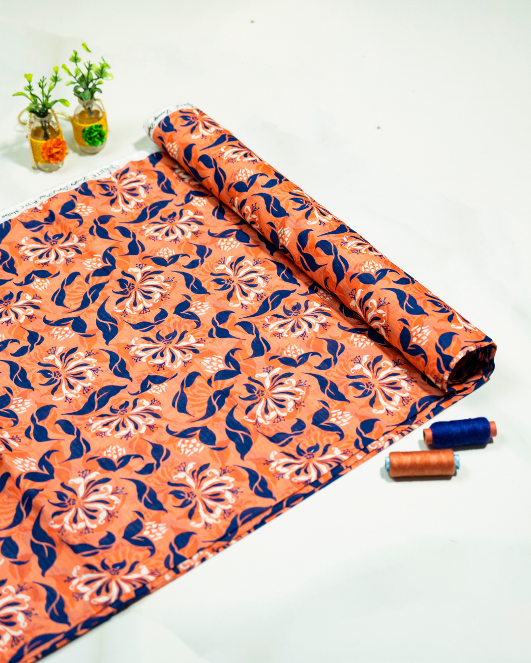 QL-DPDL-V1-13 Digitally Printed Dobby Lawn 2 Pcs