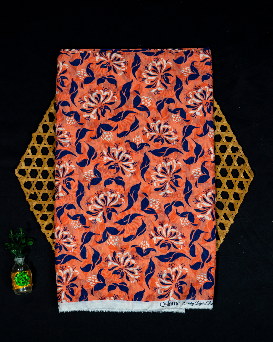 QL-DPDL-V1-13 Digitally Printed Dobby Lawn 2 Pcs