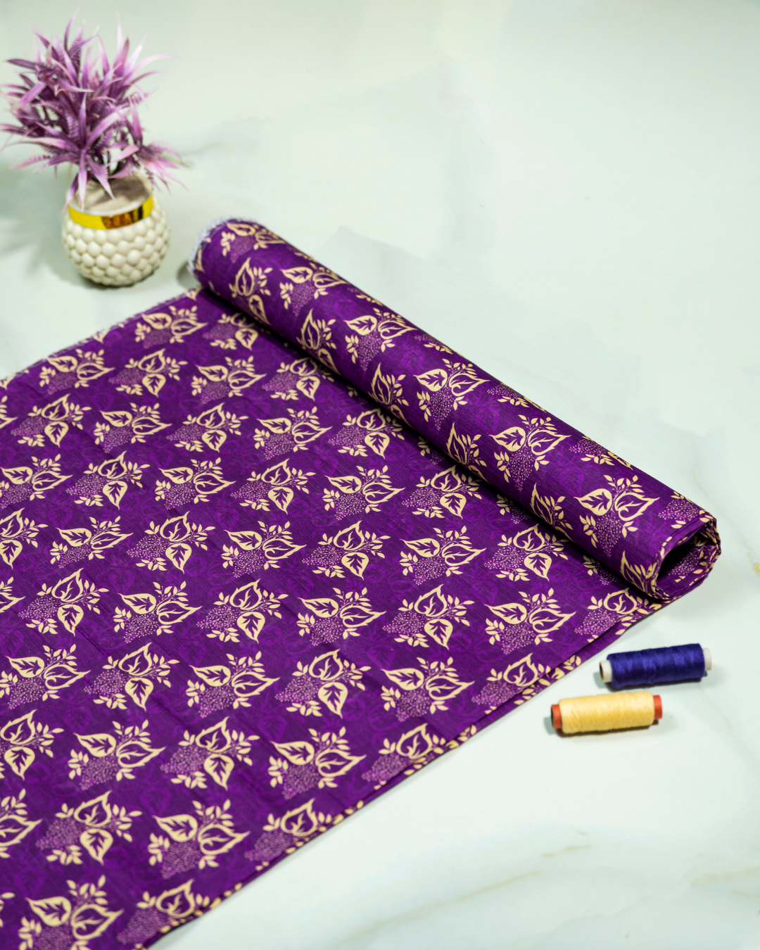 QL-DPDL-V1-01 Digitally Printed Dobby Lawn 2 Pcs