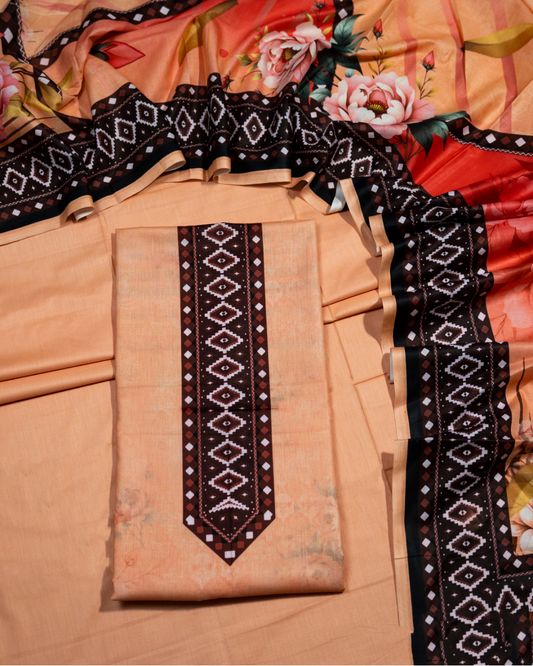 QL-DPL-V4-07 Digitally Printed Lawn 3 Pcs