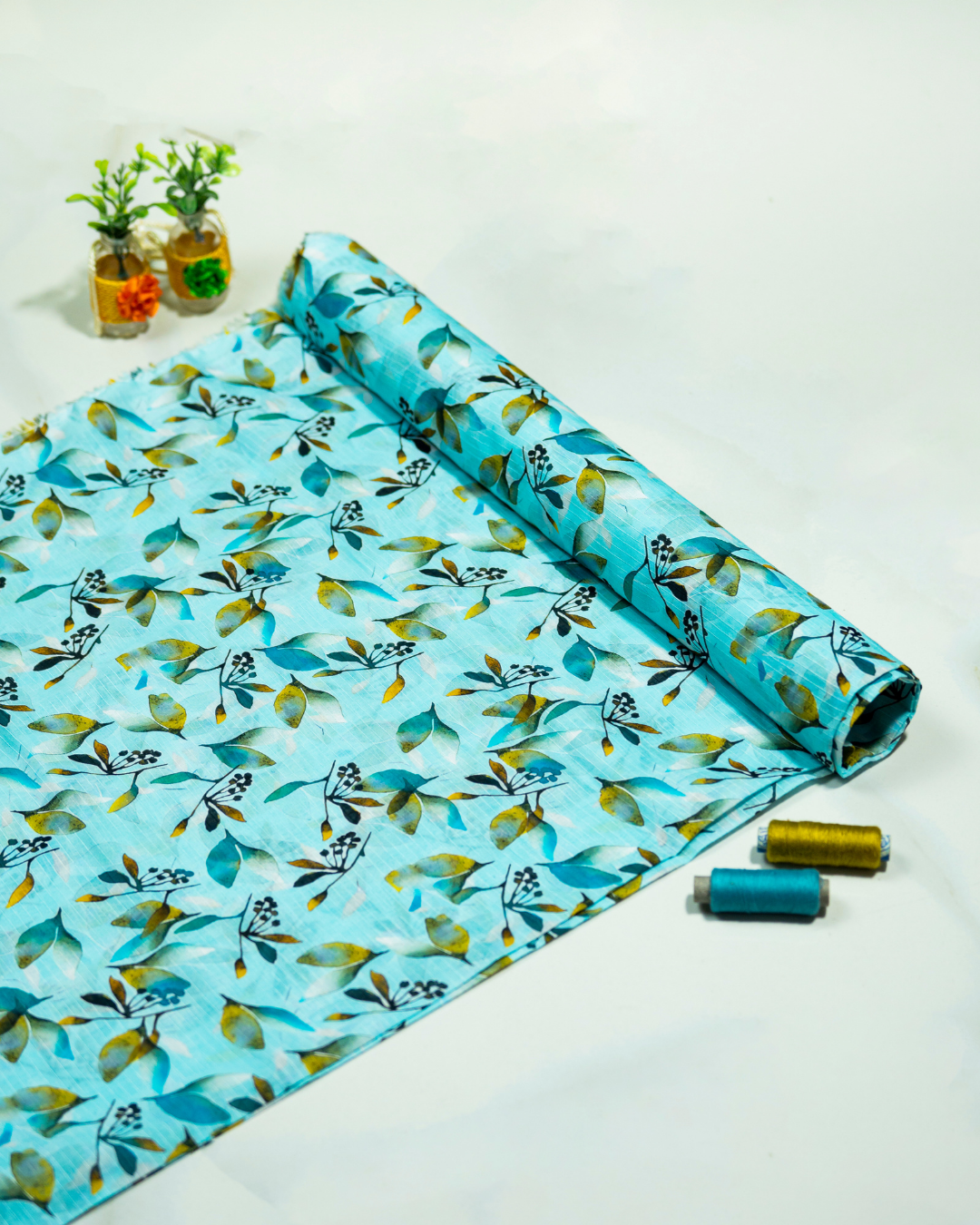 QL-DPDL-V1-06 Digitally Printed Dobby Lawn 2 Pcs