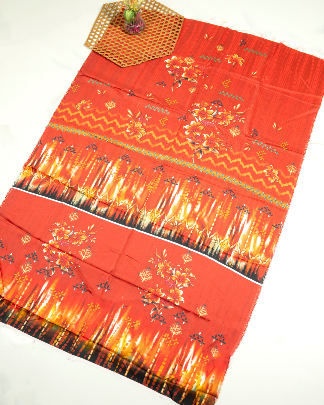 QL-EVU-V1-08 Embroidered Viscose 3Pcs