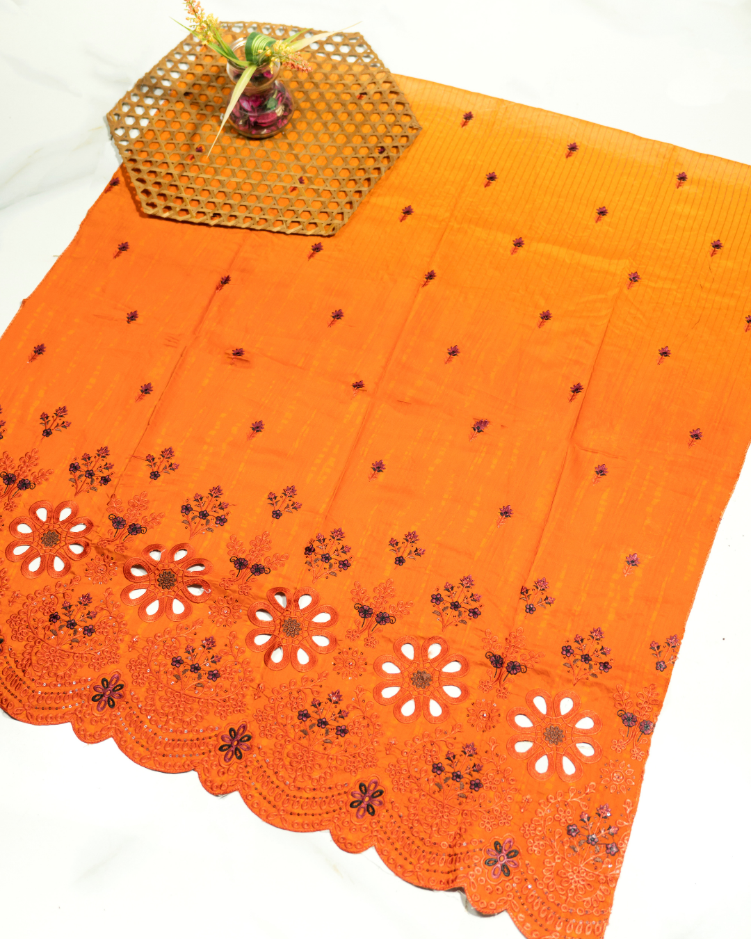 QL-EVU-V1-01 Embroidered Viscose 3Pcs
