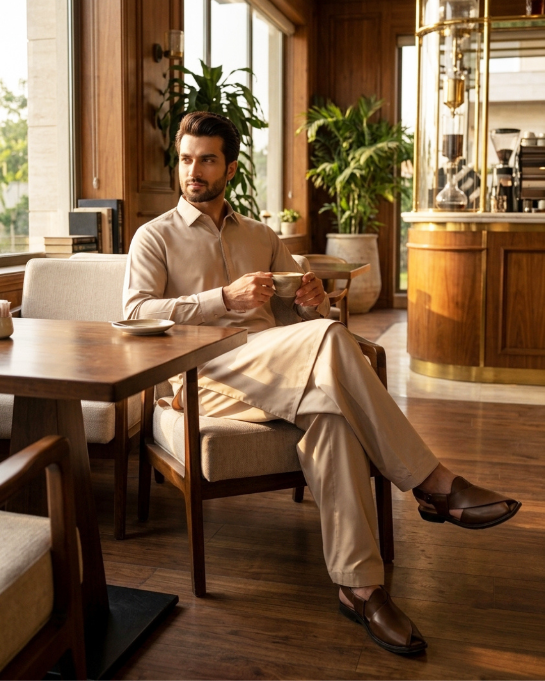 QL-WNWM-V2-10 Wash & Wear Shalwar Kameez