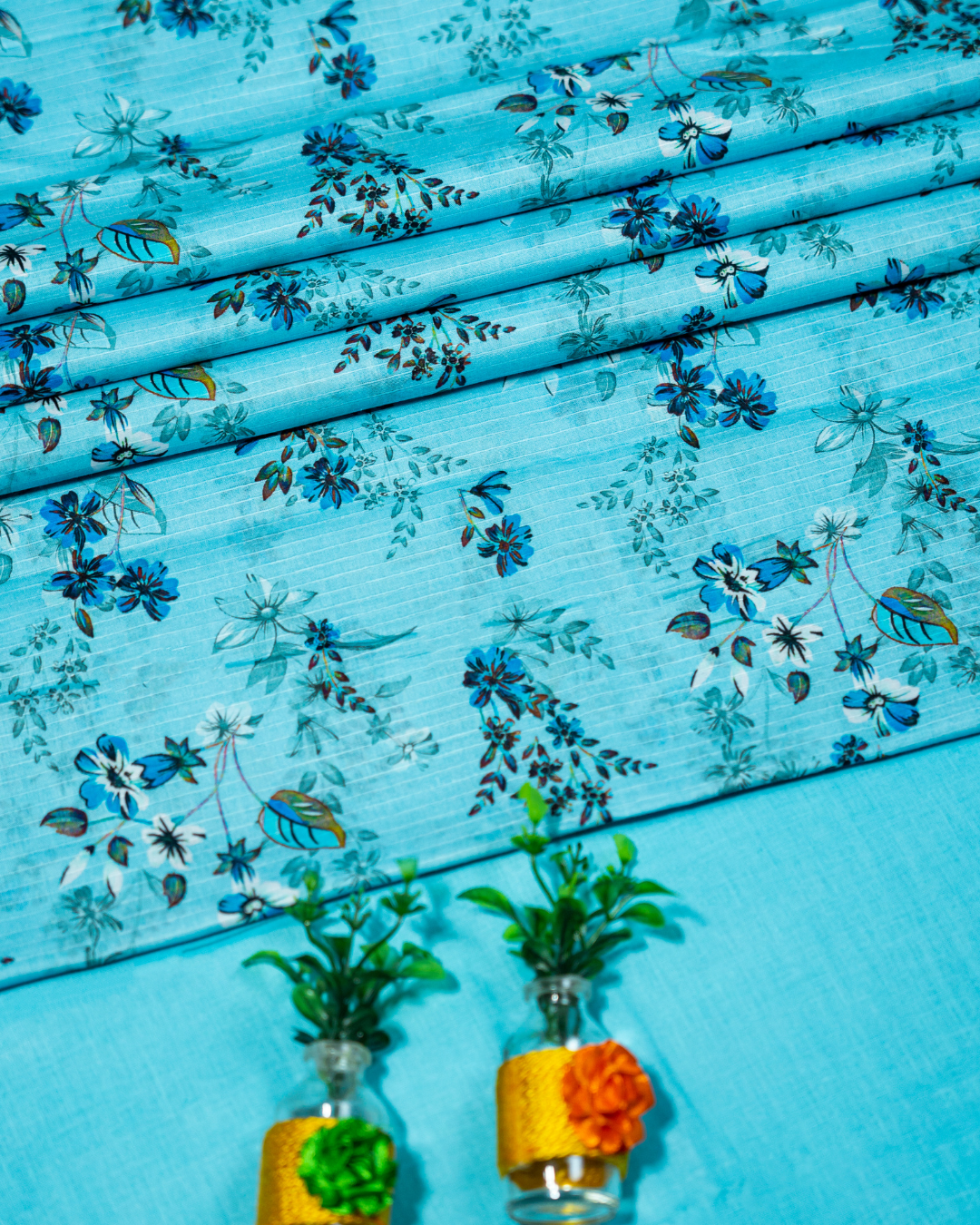QL-DPDL-V2-17 Digitally Printed Dobby Lawn 2 Pcs