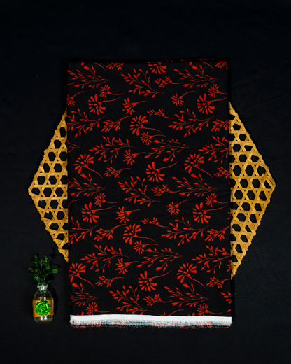 QL-DPDL-V1-17 Digitally Printed Dobby Lawn 2 Pcs