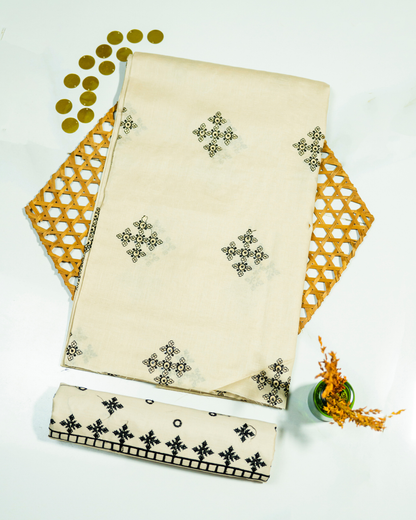 QL-EL-V2-12 Embroidered Lawn 2 PCs
