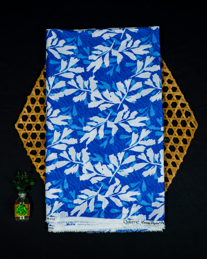 QL-DPDL-V1-19 Digitally Printed Dobby Lawn 2 Pcs