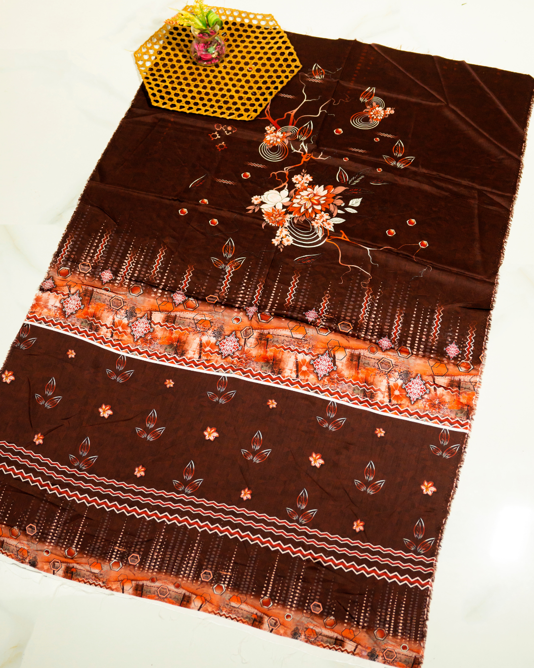 QL-EVU-V1-10 Embroidered Viscose 3Pcs