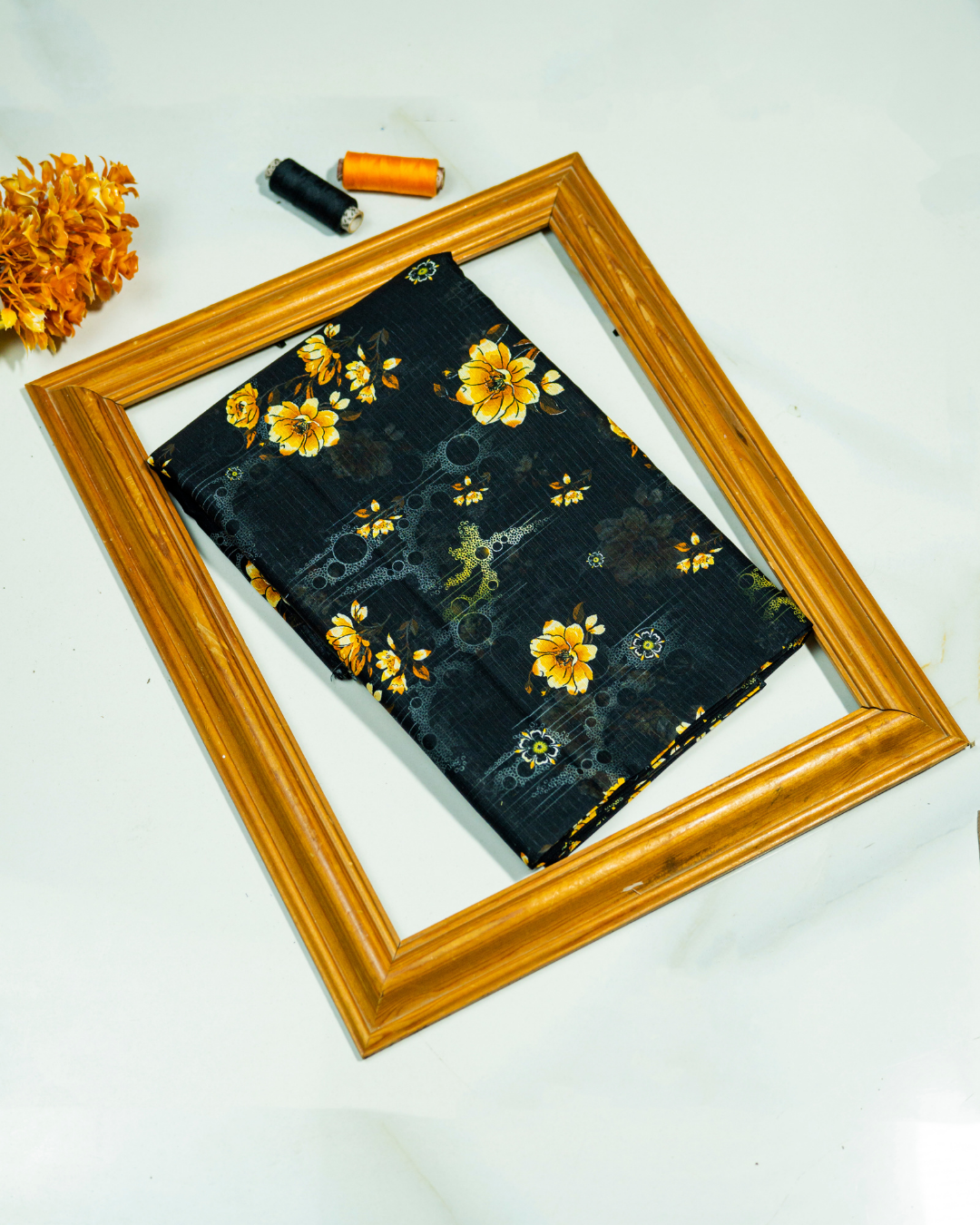 QL-DPDL-V1-09 Digitally Printed Dobby Lawn 2 Pcs