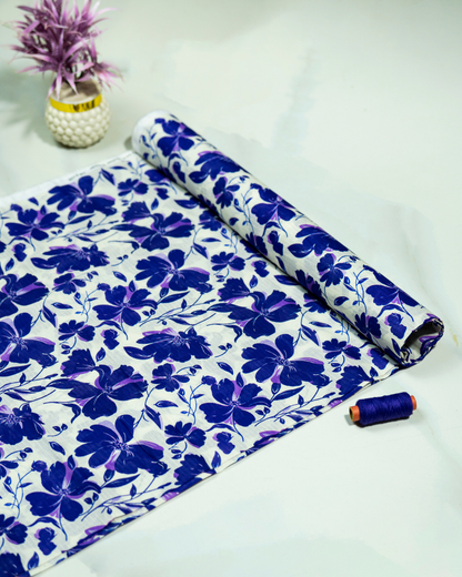 QL-DPDL-V1-02 Digitally Printed Dobby Lawn 2 Pcs