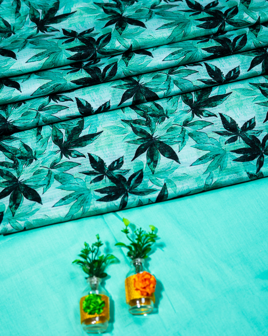 QL-DPDL-V2-23 Digitally Printed Dobby Lawn 2 Pcs
