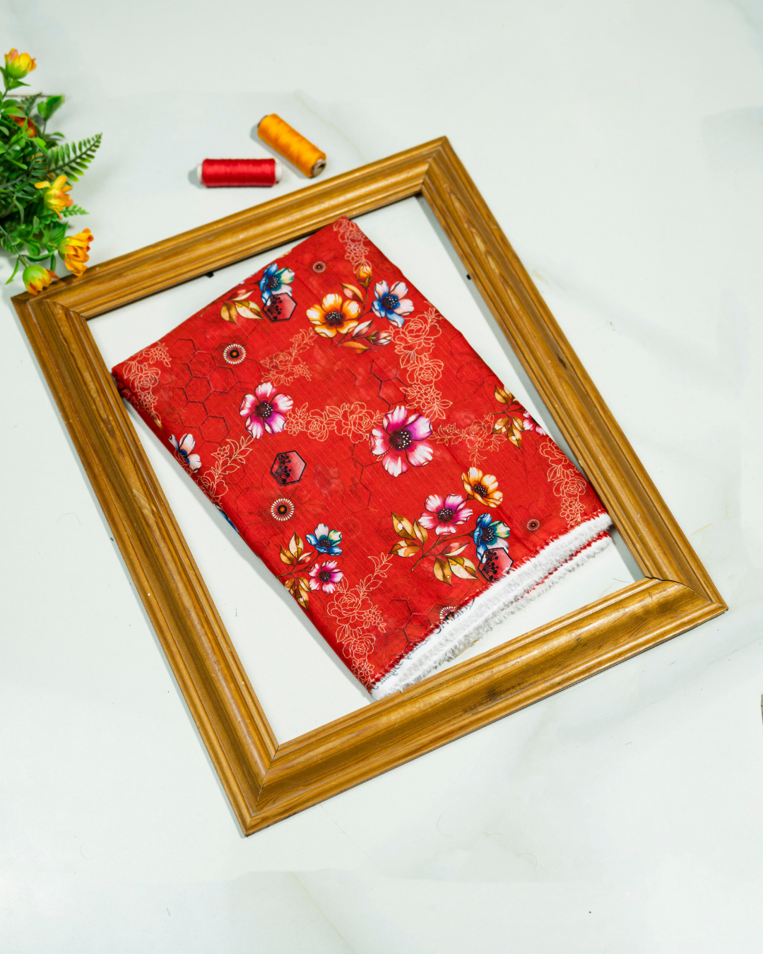 QL-DPDL-V1-14 Digitally Printed Dobby Lawn 2 Pcs