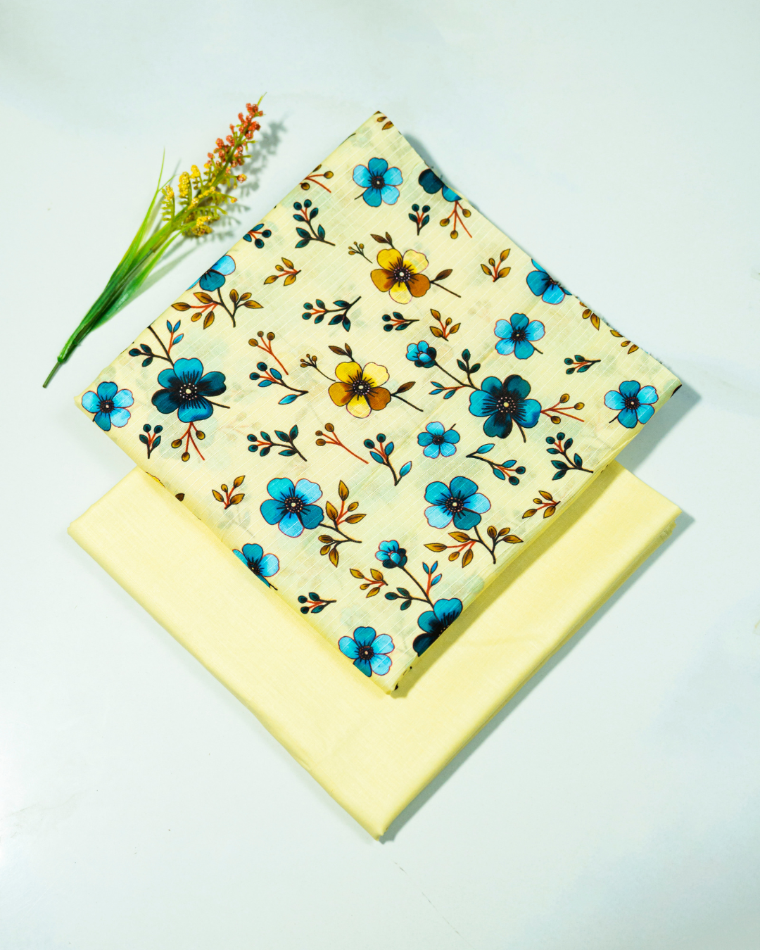 QL-DPDL-V2-04 Digitally Printed Dobby Lawn 2 Pcs