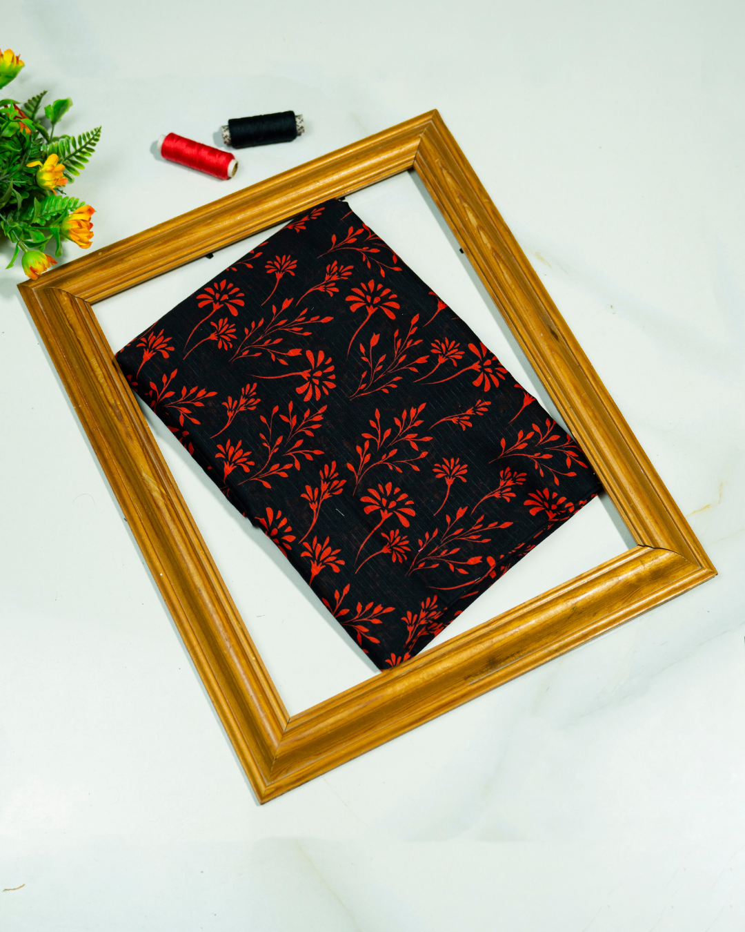 QL-DPDL-V1-17 Digitally Printed Dobby Lawn 2 Pcs