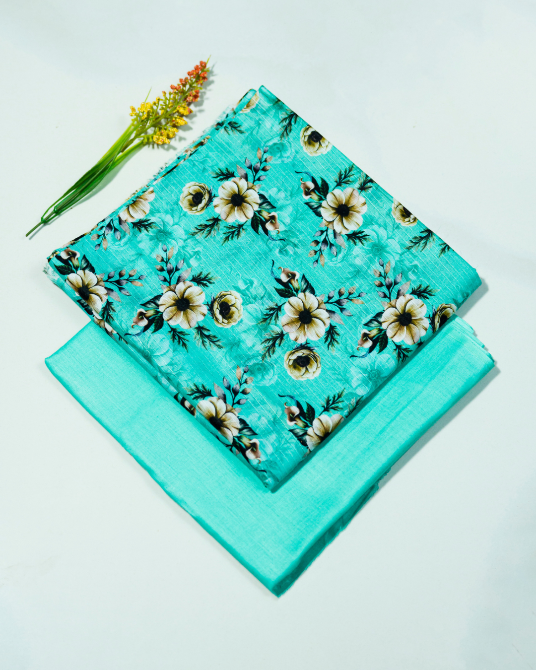 QL-DPDL-V2-06 Digitally Printed Dobby Lawn 2 Pcs