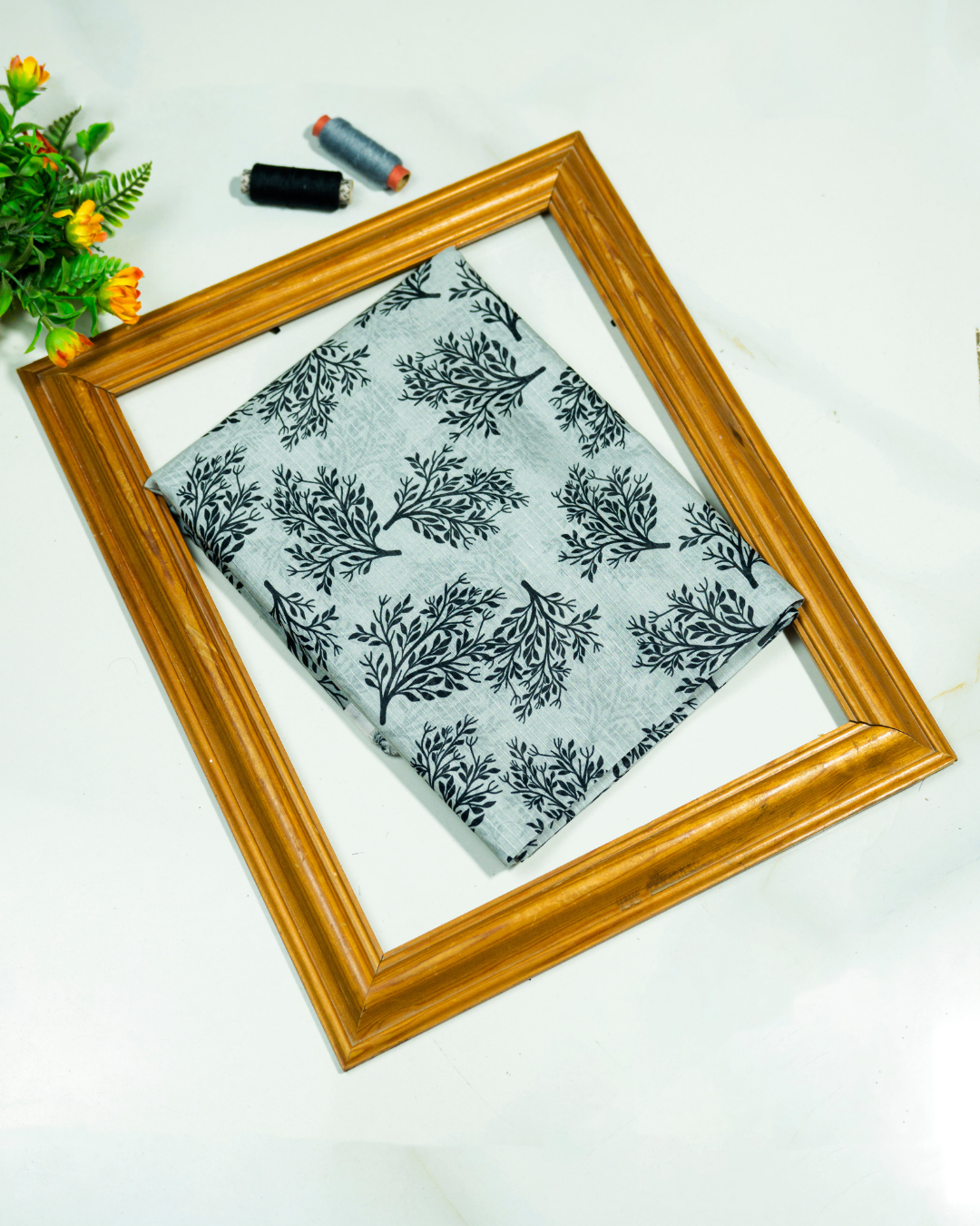 QL-DPDL-V1-20 Digitally Printed Dobby Lawn 2 Pcs