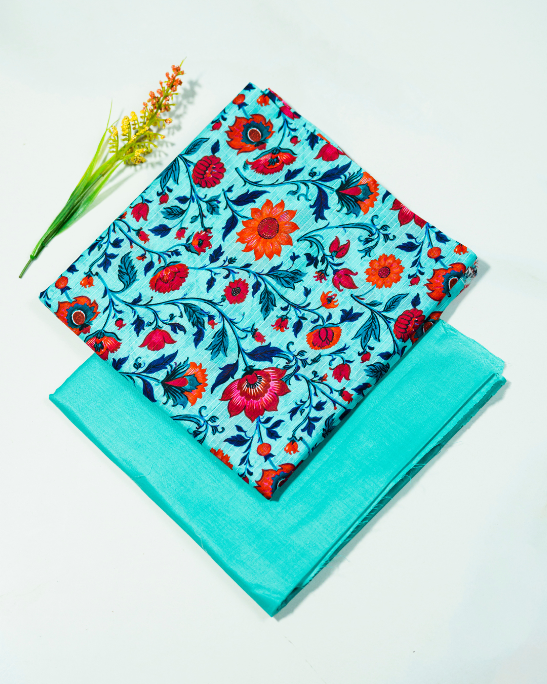 QL-DPDL-V2-14 Digitally Printed Dobby Lawn 2 Pcs