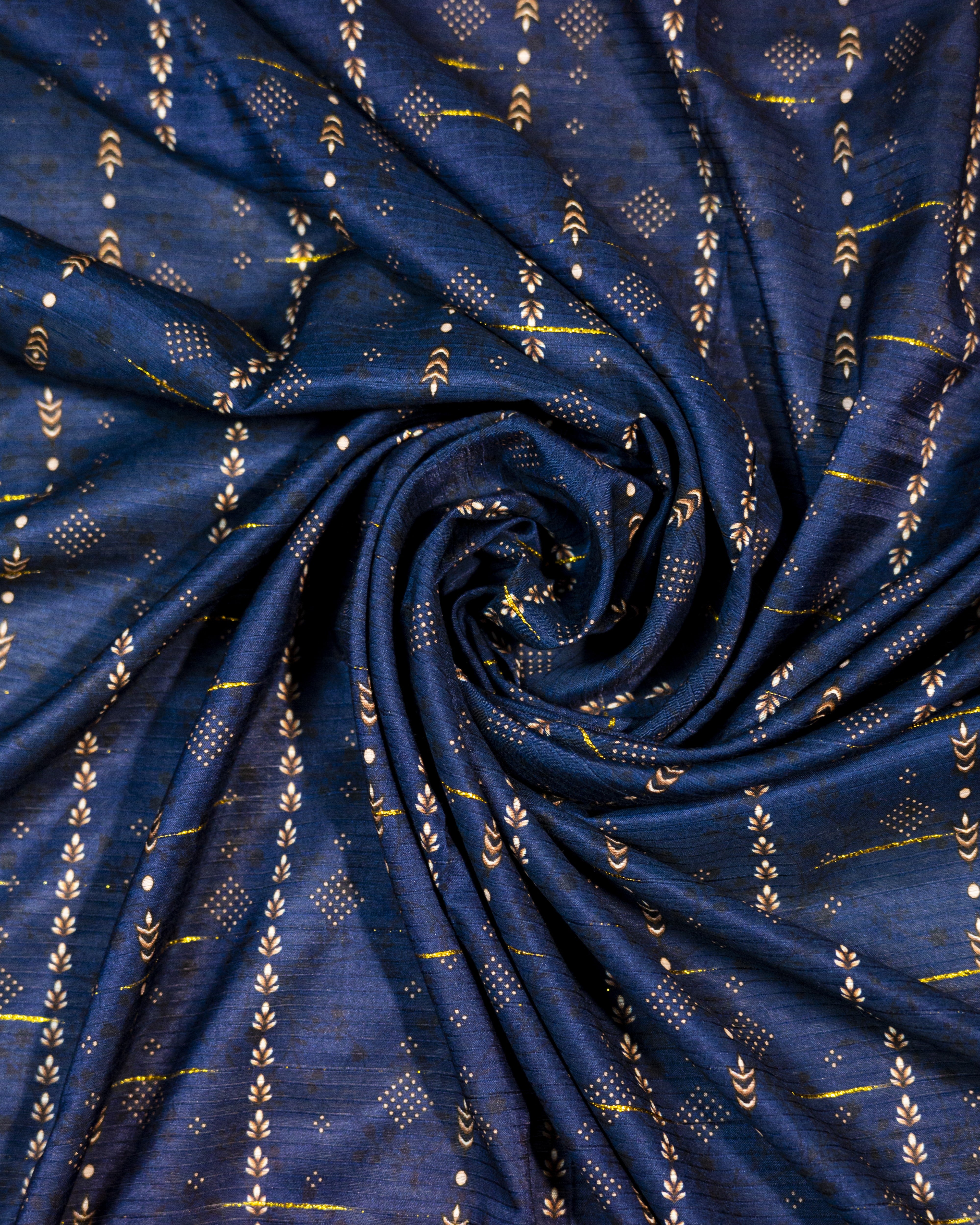 QL-DPSL-V1-03 Digitally Printed Slub Linen 3PCs
