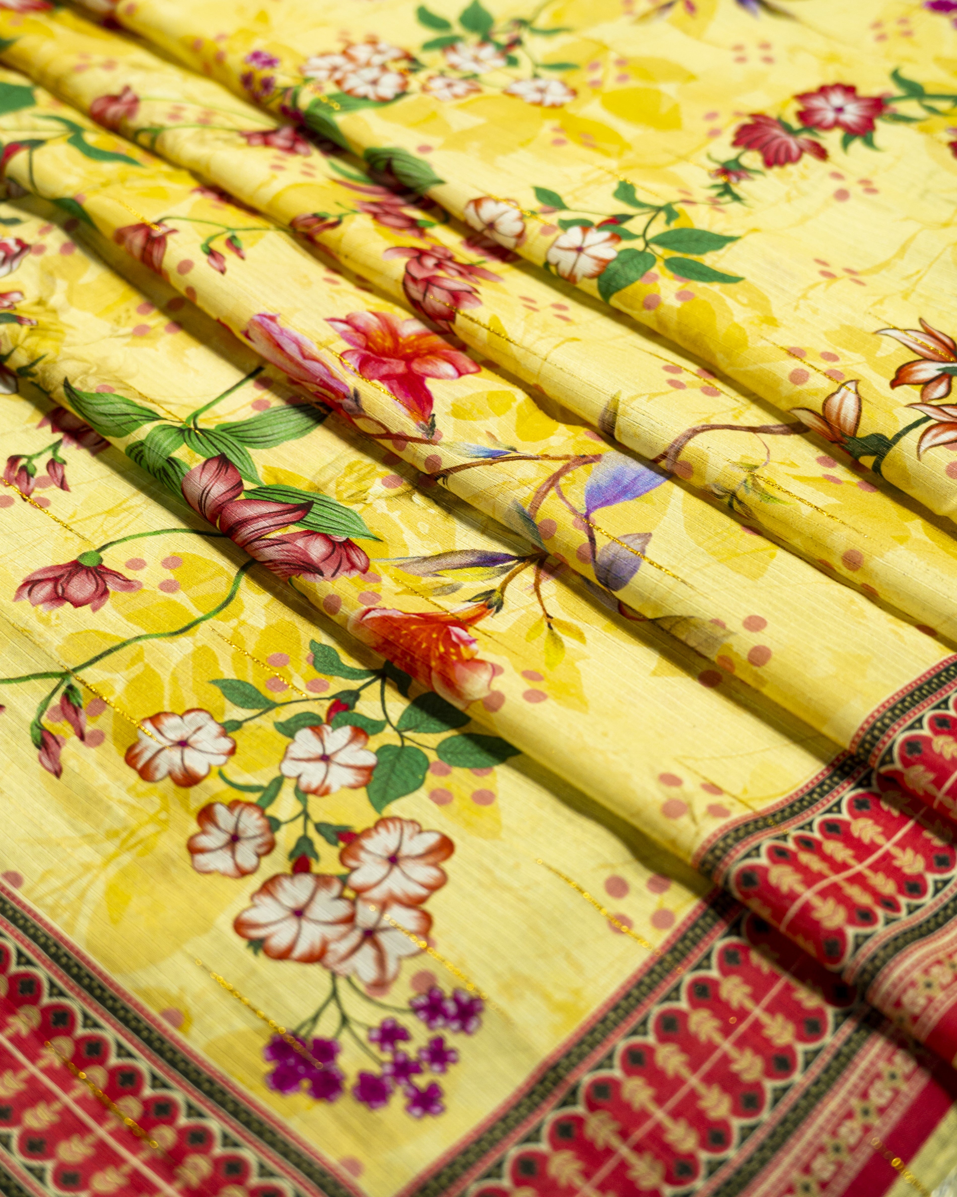 QL-DPSL-V1-02 Digitally Printed Slub Linen 3PCs